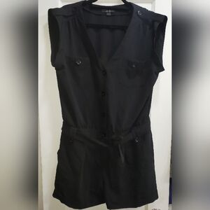 NWOT Twenty One Black Button-Up Jumpsuit